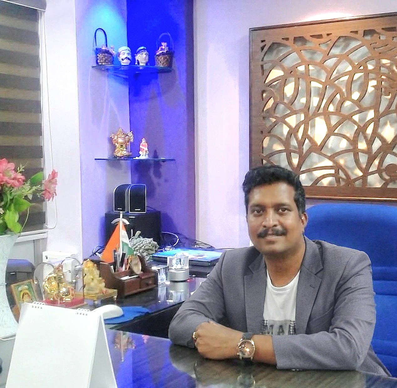 K. Sasikumar Managing Director of Jayban Computers